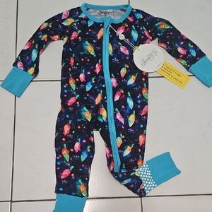 Glimmers glimmern glow convertible romper